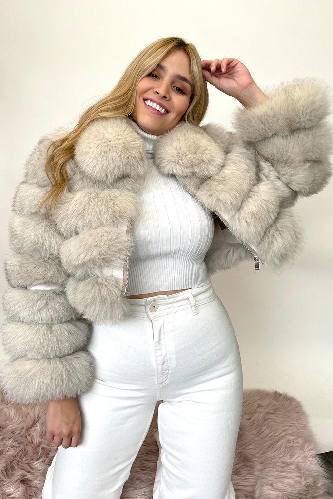 Chamarra FC-920 crema