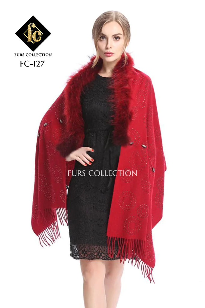 Shawl Rojo FC-127