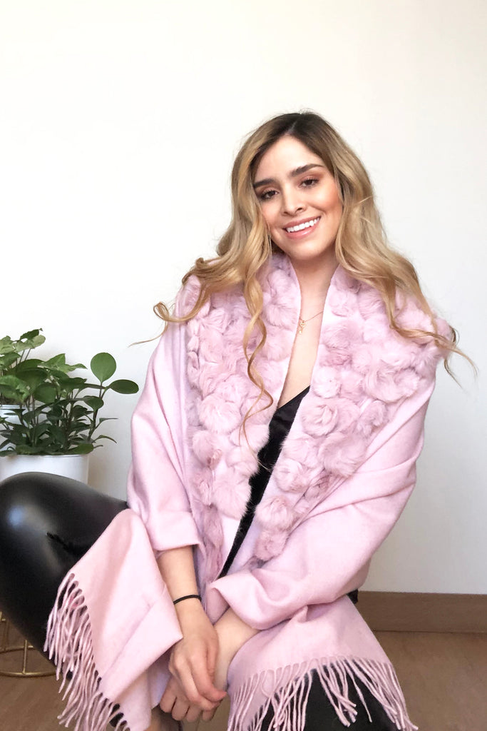 Shawl FC-128 Palo de Rosa