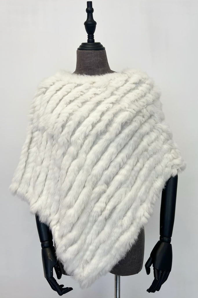 PONCHO FC-F404 Crema