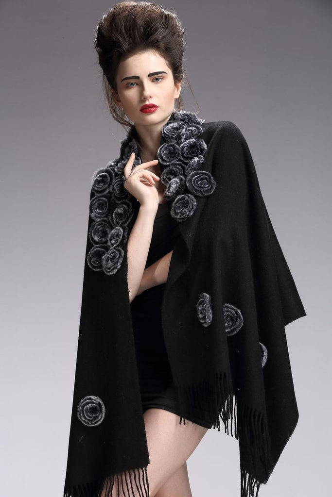 SHAWL FC-606 Negro