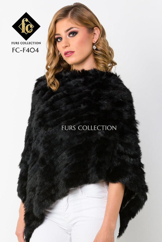 PONCHO FC-F404 Negro